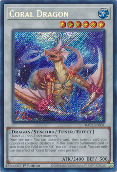 Coral Dragon - RA02-EN031 - Secret Rare