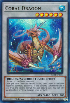 Coral Dragon - RA02-EN031 - Ultra Rare