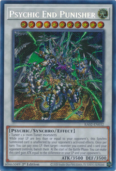 Psychic End Punisher - RA02-EN032 - Secret Rare