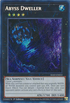 Abyss Dweller - RA02-EN033 - Secret Rare