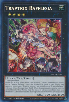 Traptrix Rafflesia - RA02-EN034 - Secret Rare