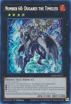 Number 60: Dugares the Timeless - RA02-EN037 - Secret Rare