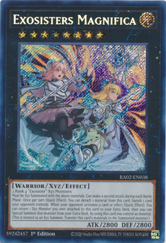 Exosisters Magnifica - RA02-EN038 - Secret Rare