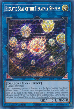 Hieratic Seal of the Heavenly Spheres - RA02-EN039 - Secret Rare