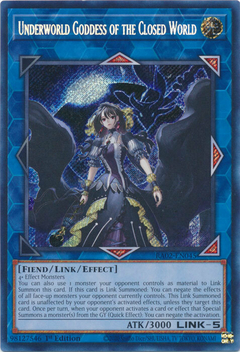 Underworld Goddess of the Closed World - RA02-EN045 - Secret Rare