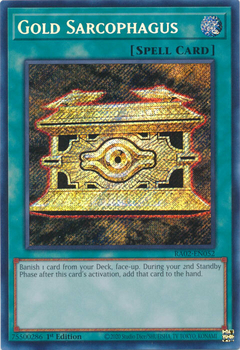 Gold Sarcophagus - RA02-EN052 - Secret Rare