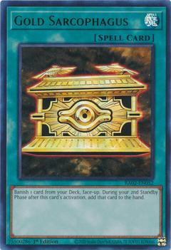 Gold Sarcophagus - RA02-EN052 - Ultra Rare