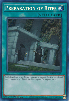 Preparation of Rites - RA02-EN056 - Secret Rare