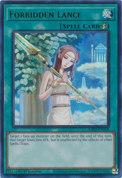 Forbidden Lance - RA02-EN058 - Ultra Rare