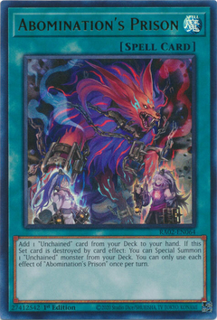 Abomination's Prison - RA02-EN064 - Ultra Rare