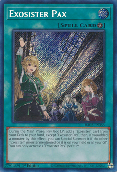 Exosister Pax - RA02-EN066 - Secret Rare