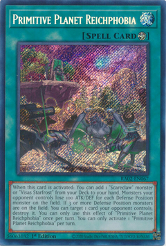 Primitive Planet Reichphobia - RA02-EN067 - Secret Rare