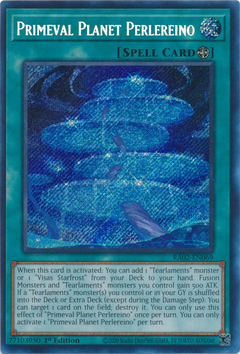 Primeval Planet Perlereino - RA02-EN069 - Secret Rare