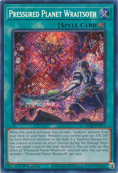 Pressured Planet Wraitsoth - RA02-EN073 - Secret Rare