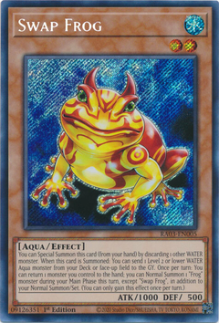 Swap Frog - RA03-EN005 - Secret Rare