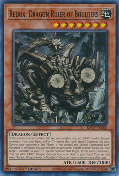 Redox, Dragon Ruler of Boulders - RA03-EN008 - Super Rare