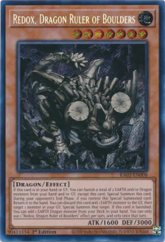 Redox, Dragon Ruler of Boulders - RA03-EN008 - Secret Rare