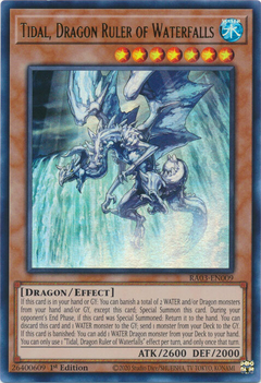 Tidal, Dragon Ruler of Waterfalls - RA03-EN009 - Ultra Rare