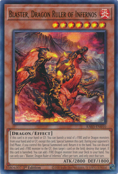 Blaster, Dragon Ruler of Infernos - RA03-EN010 - Ultra Rare