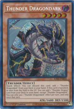 Thunder Dragondark - RA03-EN018 - Secret Rare