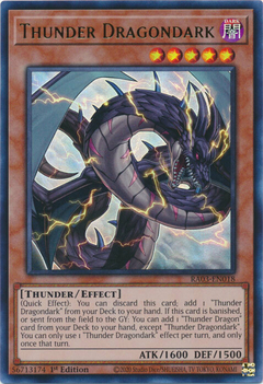 Thunder Dragondark - RA03-EN018 - Ultra Rare