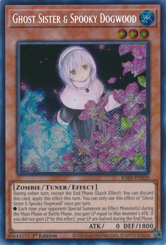 Ghost Sister & Spooky Dogwood (alternate artwork) - RA03-EN020 - Secret Rare