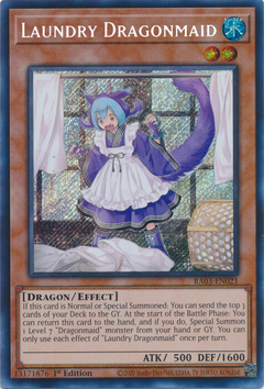 Laundry Dragonmaid - RA03-EN021 - Secret Rare