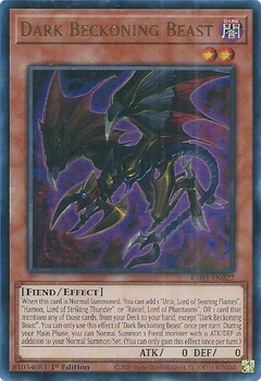 Dark Beckoning Beast - RA03-EN027 - Ultra Rare