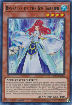 Revealer of the Ice Barrier - RA03-EN028 - Super Rare