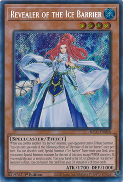 Revealer of the Ice Barrier - RA03-EN028 - Secret Rare