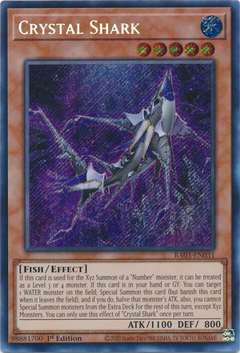 Crystal Shark - RA03-EN031 - Secret Rare