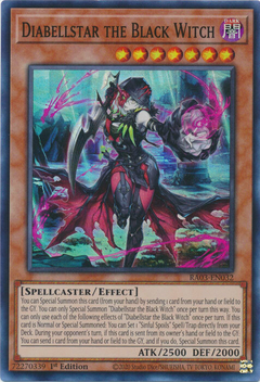 Diabellstar the Black Witch - RA03-EN032 - Super Rare