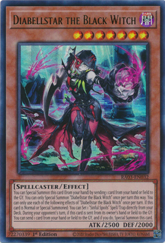 Diabellstar the Black Witch - RA03-EN032 - Ultra Rare