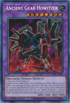 Ancient Gear Howitzer - RA03-EN035 - Secret Rare