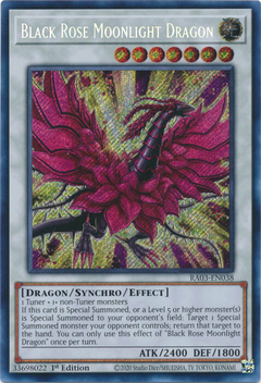 Black Rose Moonlight Dragon - RA03-EN038 - Secret Rare