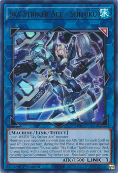 Sky Striker Ace - Shizuku - RA03-EN043 - Ultra Rare