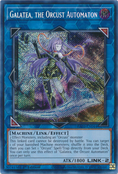 Galatea, the Orcust Automaton - RA03-EN044 - Secret Rare