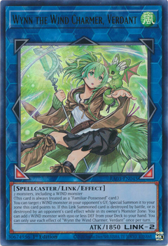 Wynn the Wind Charmer, Verdant - RA03-EN045 - Ultra Rare