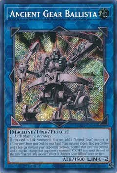 Ancient Gear Ballista - RA03-EN046 - Secret Rare