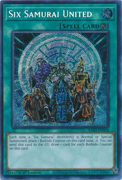 Six Samurai United - RA03-EN054 - Secret Rare