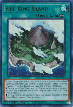 Fire King Island - RA03-EN059 - Ultra Rare