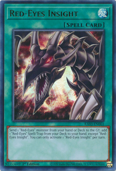 Red-Eyes Insight - RA03-EN061 - Ultra Rare