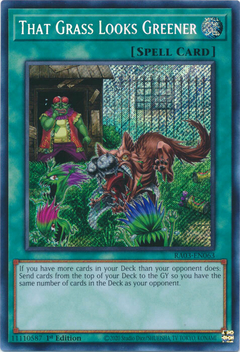 That Grass Looks Greener - RA03-EN063 - Secret Rare