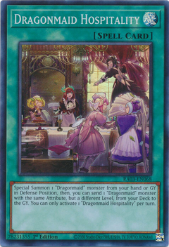 Dragonmaid Hospitality - RA03-EN068 - Super Rare