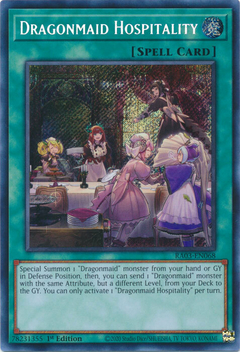 Dragonmaid Hospitality - RA03-EN068 - Secret Rare