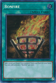 Bonfire - RA03-EN073 - Secret Rare