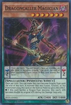 Dragoncaller Magician - RATE-EN001 - Super Rare