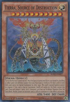 Tierra, Source of Destruction - RATE-EN027 - Super Rare