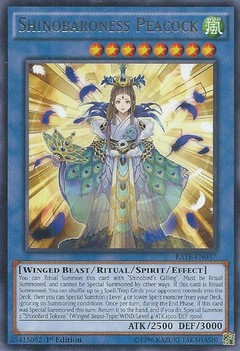 Shinobaroness Peacock - RATE-EN037 - Rare