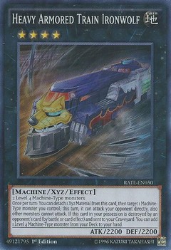 Heavy Armored Train Ironwolf - RATE-EN050 - Super Rare